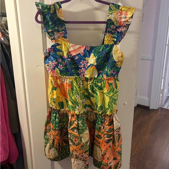 Farm Rio Floral Print Mini Dress - Picture 3 of 6